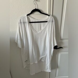 White free people shirt